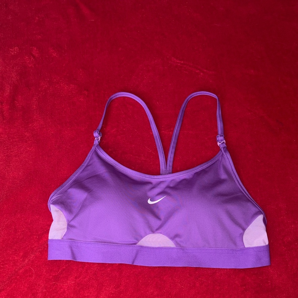 Nike Women's Vibrant Purple Sports Bra